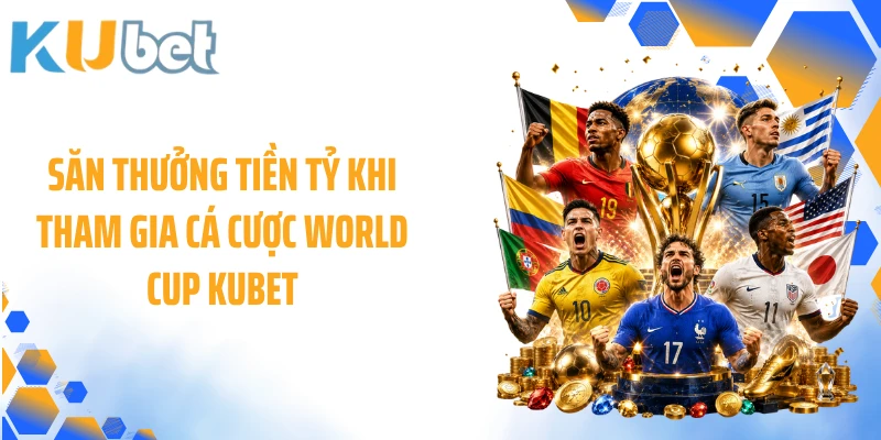 Săn Thưởng Tiền Tỷ Khi Tham Gia Cá Cược World Cup KUBET